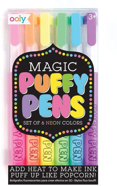 Magic Neon Puffy Pens – MOCA Store
